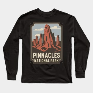 Pinnacles National Park Travel Sticker Long Sleeve T-Shirt